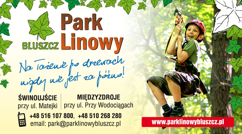 Contact Park Linowy Bluszcz Phone Number Świnoujście Międzyzdroje Email